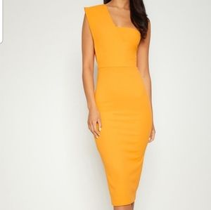 PrettyLittleThing One Shoulder Dress